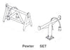 235-452  -  MU Cables w/2 stands - HO Scale