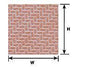 570-91671  -  Sht Intrlck Red .150"  2/ - O Scale