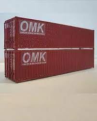 OMK-1063  -  20' Intermodal Containers 2pk - HO Scale