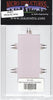 502-4301  -  Small white EL 1.7x3.7"