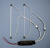 502-782  -  Fluorescent lamp 8" dual
