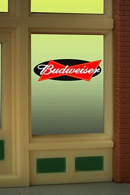 502-8815  -  Window Sign Budweiser