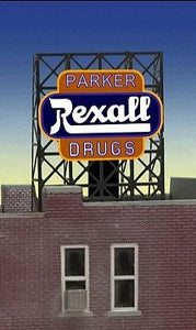 502-8820  -  Window Sign Rexall Drugs