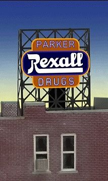 502-8820  -  Window Sign Rexall Drugs