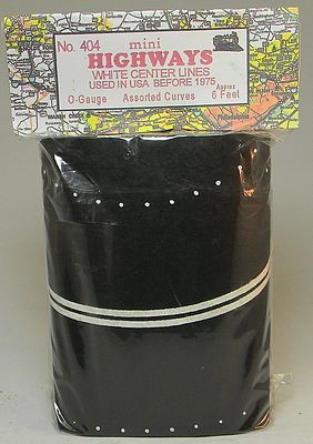 406-404  -  Curves Assorted Wht - O Scale