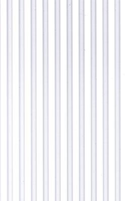 570-91521  -  Crgtd Siding Wht .187" 2/ - G Scale