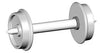 606-102046  -  Whlst 33" Cd 110 Std 100/ - HO Scale