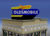 502-442802  -  Billboard Sm Rocket Olds