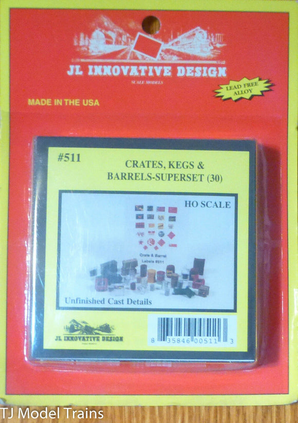 361-511  -  Crts. Kgs. Brls Detail30/ - HO Scale