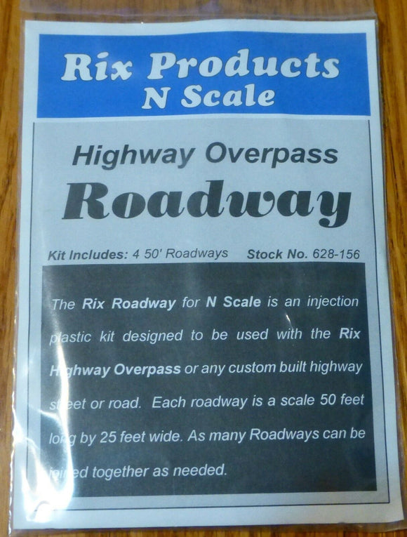 628-156  -  Roadway                4/ - N Scale